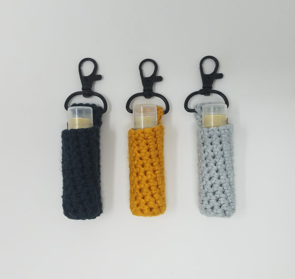 Lip Balm Holder Keychain